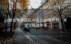 ga黄金甲中国队冲击2026世界杯：希望与挑战并存